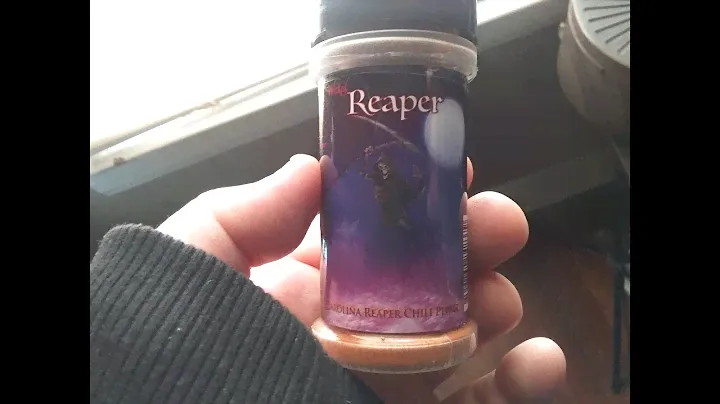 Trying out Carolina Reaper powder from eBay. Impressions