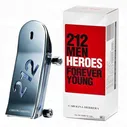 Мужская парфюмерия Carolina Herrera 212 Men Heroes Forever Young 90 ml