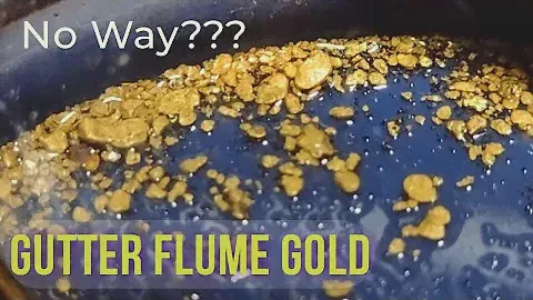Turing Trash into GOLD Gutter Glory North Carolina Gold Prospecting ⛏️