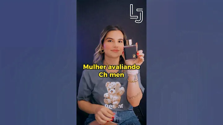 MULHER REAGINDO ao Perfume Masculino CH Men