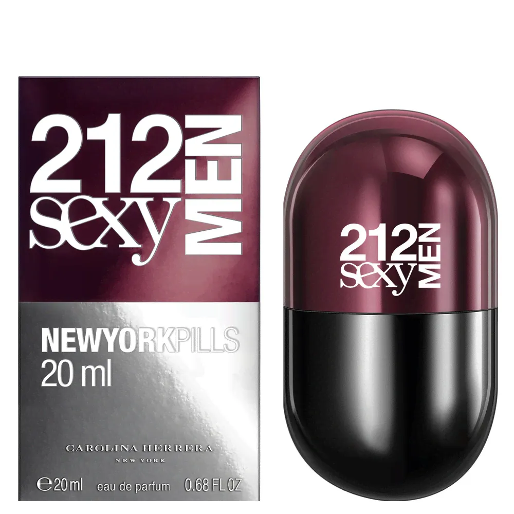 CAROLINA HERRERA 212 SEXY MEN NEW YORK PILLS