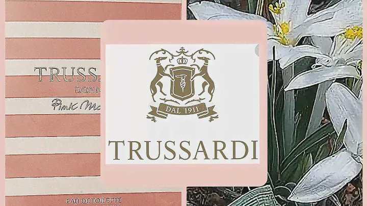 ⛵TRUSSARDI DONNA PINK MARINA //обзор аромата