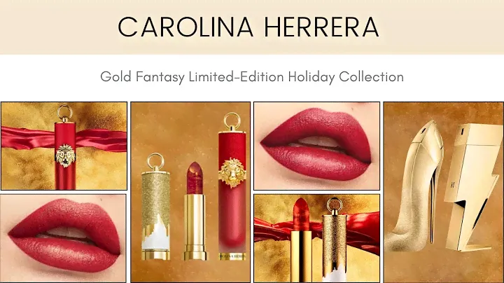 CAROLINA HERRERA Gold Fantasy Limited Edition Holiday Collection