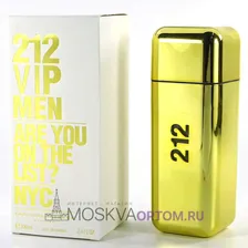 Carolina Herrera 212 VIP Men Gold Edt, 100 ml