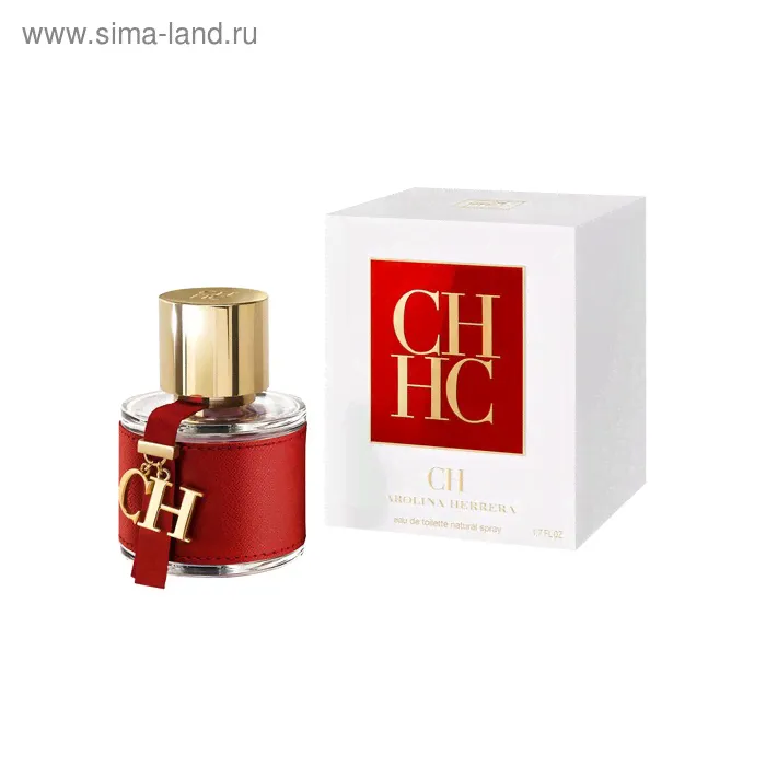 Туалетная вода Carolina Herrera CH, 50 мл