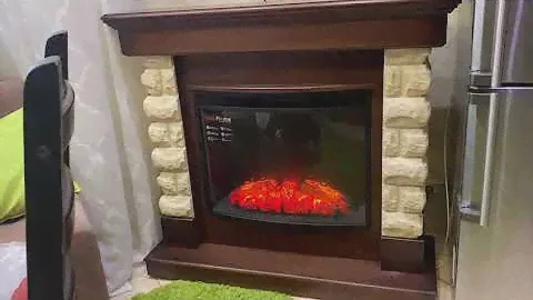 Электрокамин RealFlame Arizona с очагом Evrika 25,5 LED Античный дуб